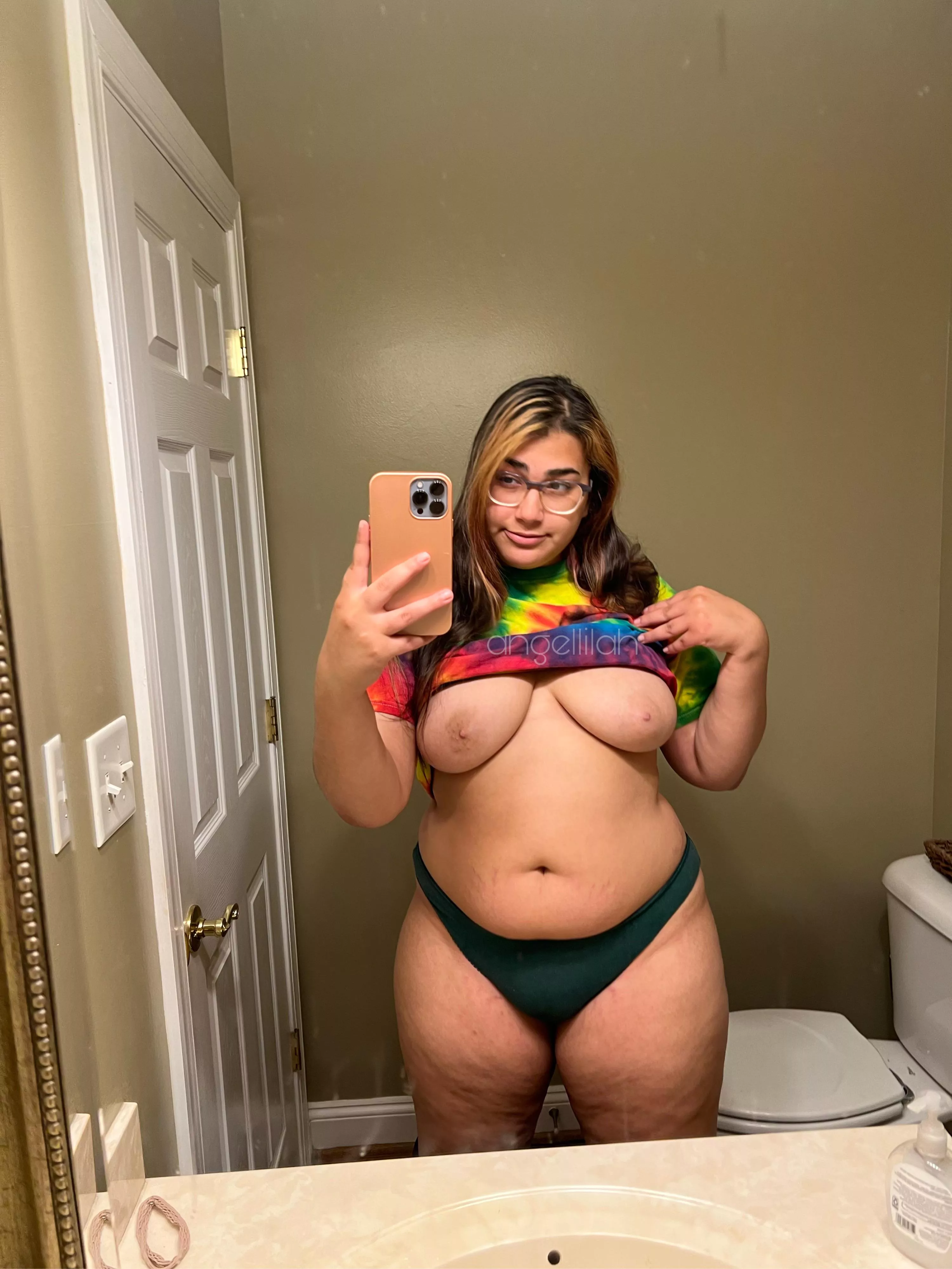 thick thighs save lives 🤍 posted by angellilah