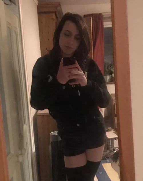 thigh highs are so fun by Floomphy_bi