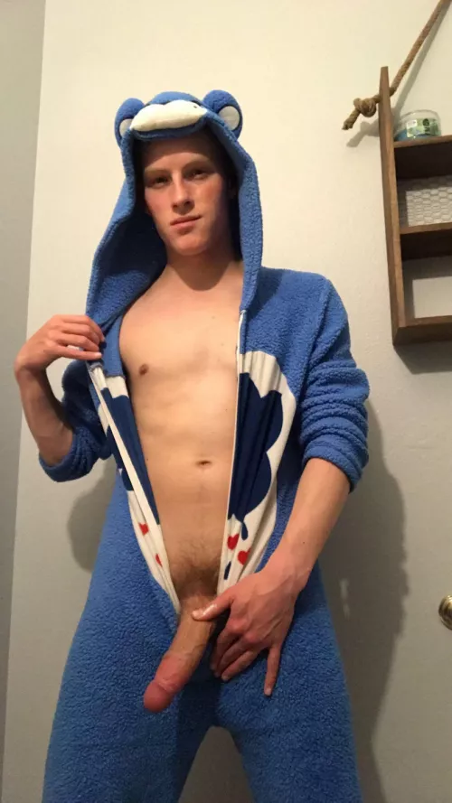 This care bear has a little surprise for you by onceuponatwink