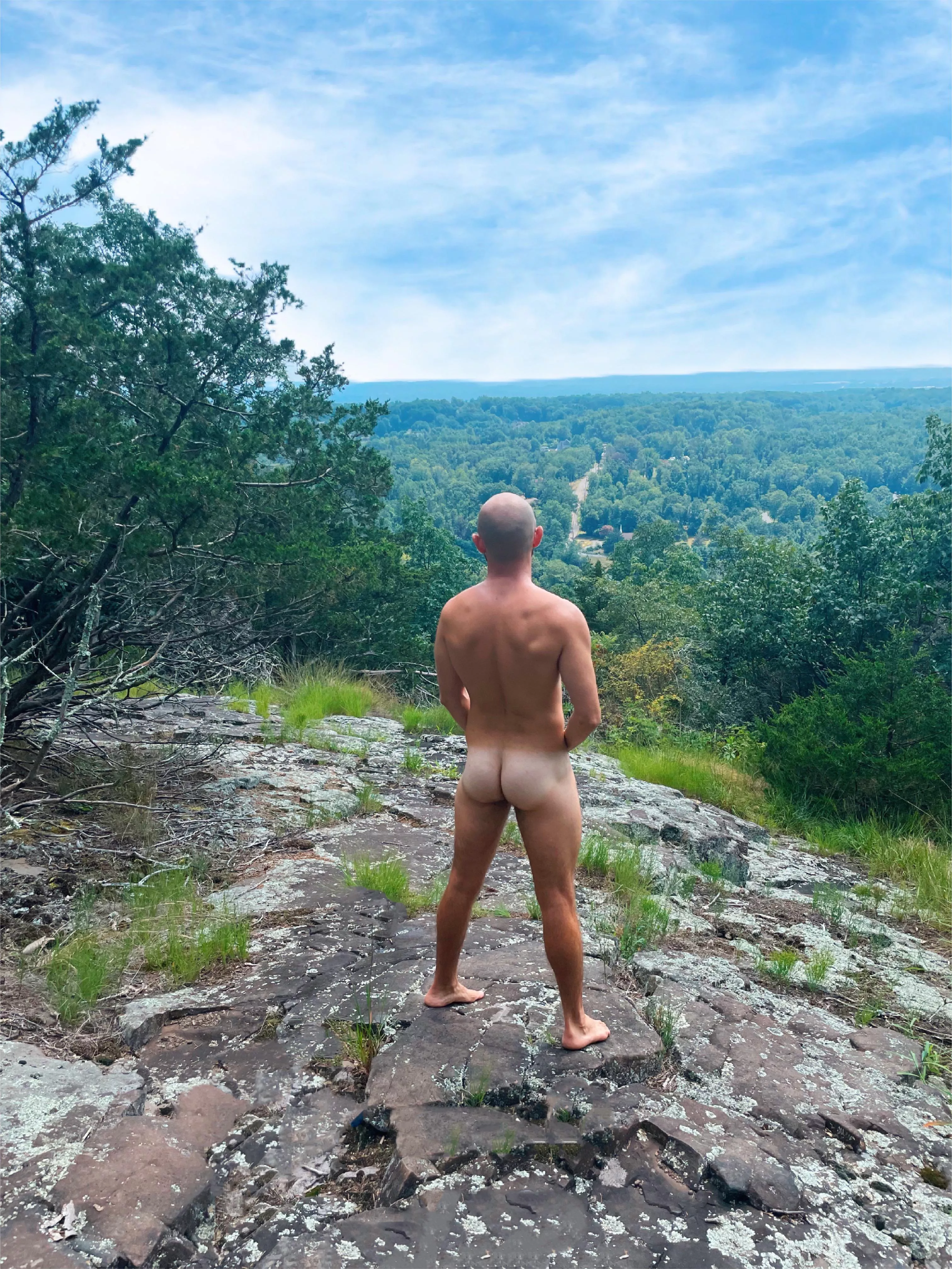 This is my butt on top of a mountain ⛰ posted by Lildaddytravels