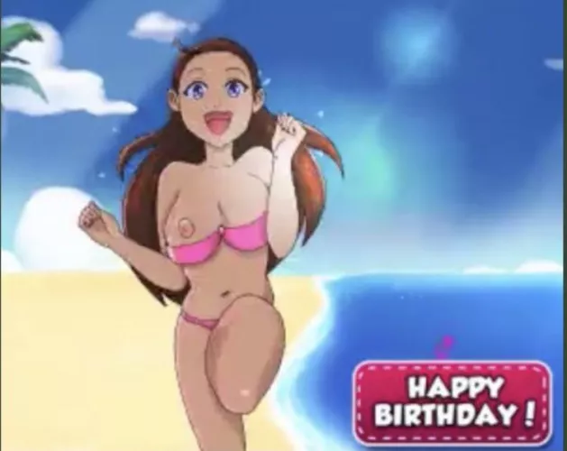 This is one of the early frames of an ad sometimes found on lesser known hentai sites by EvanMacro