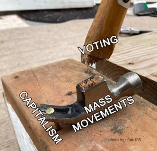 “this is the most important election of our lives” by QueerSatanic