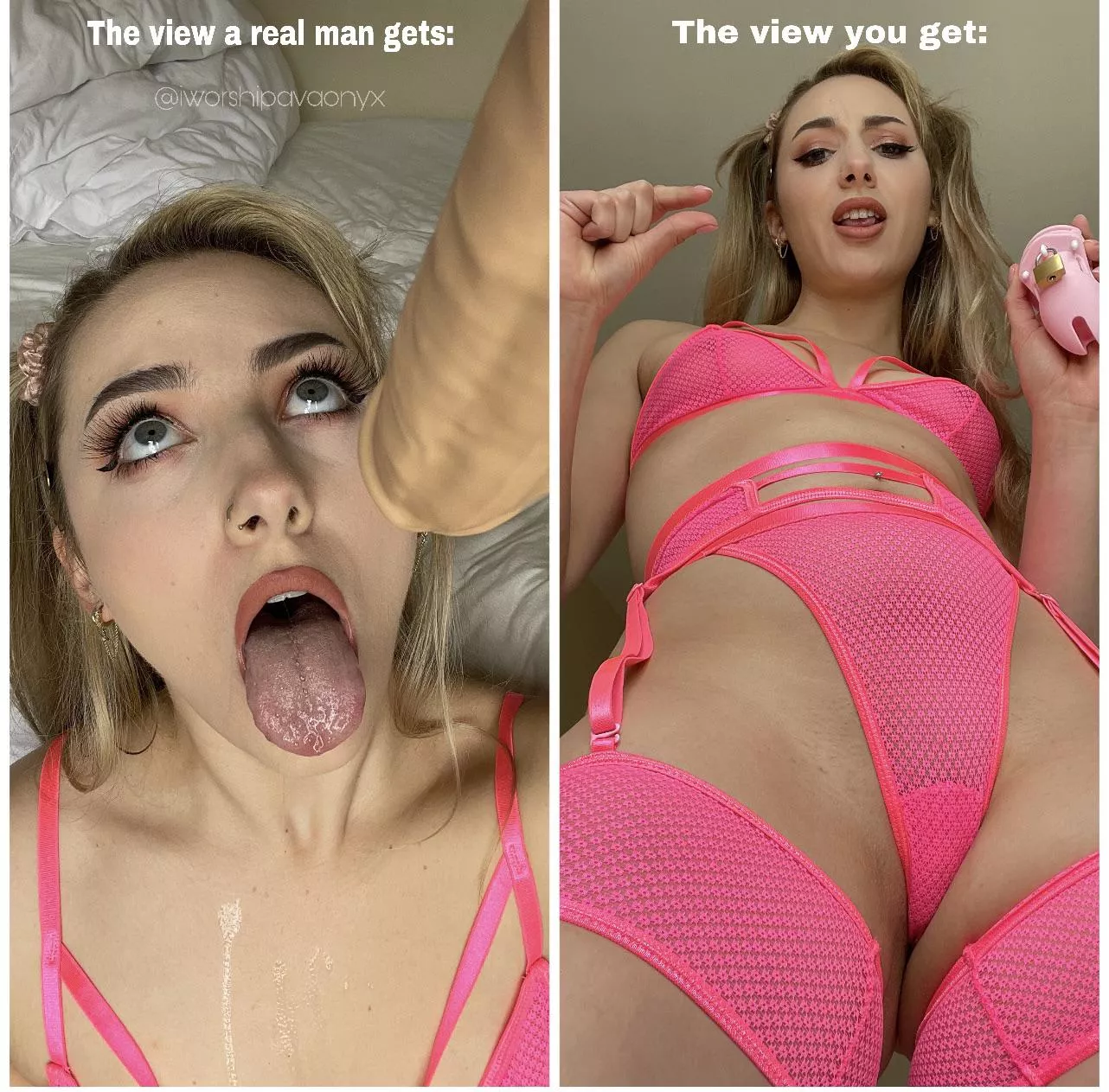 This is the way it should be. [oc] [domme] posted by worshipavaonyx