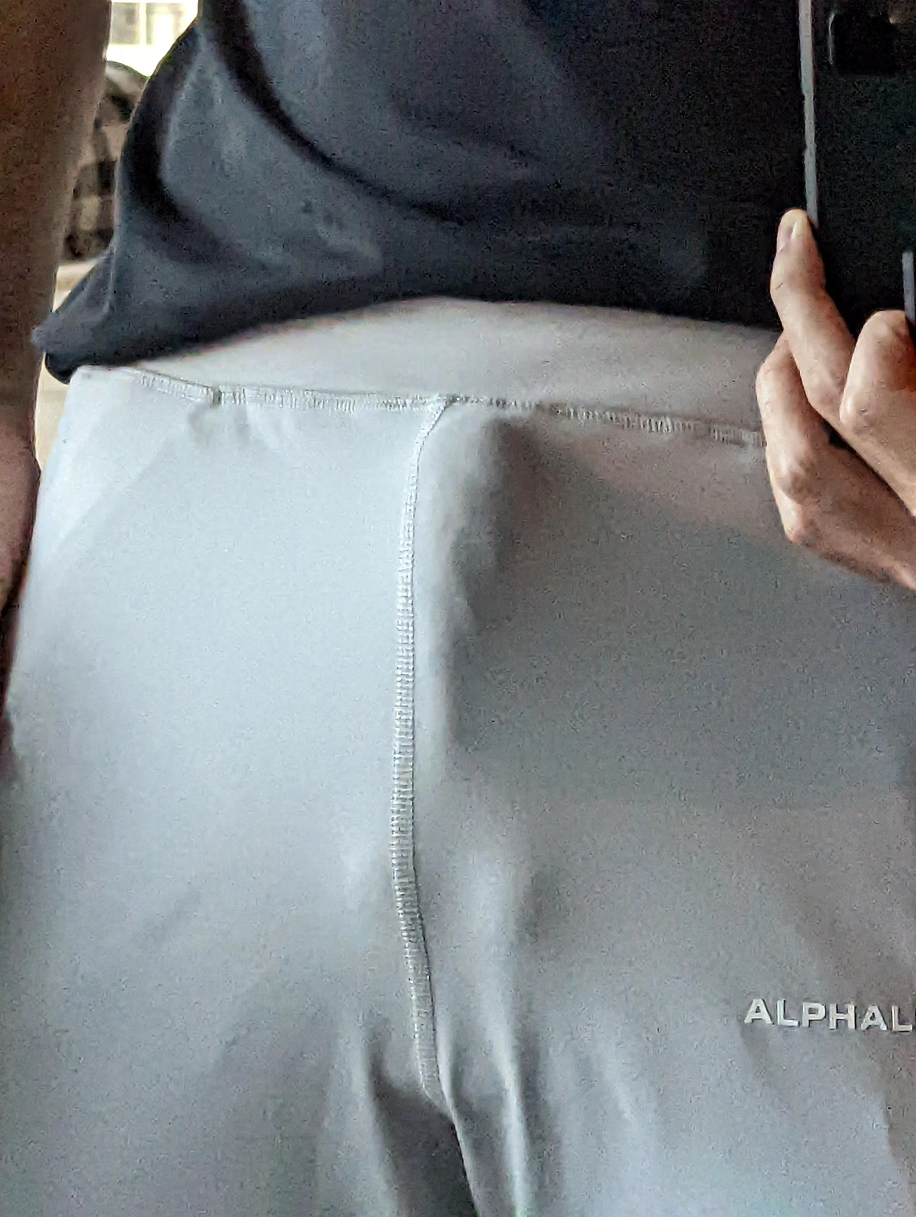 This is what I get for buying light gray sweatpants... posted by sjm629