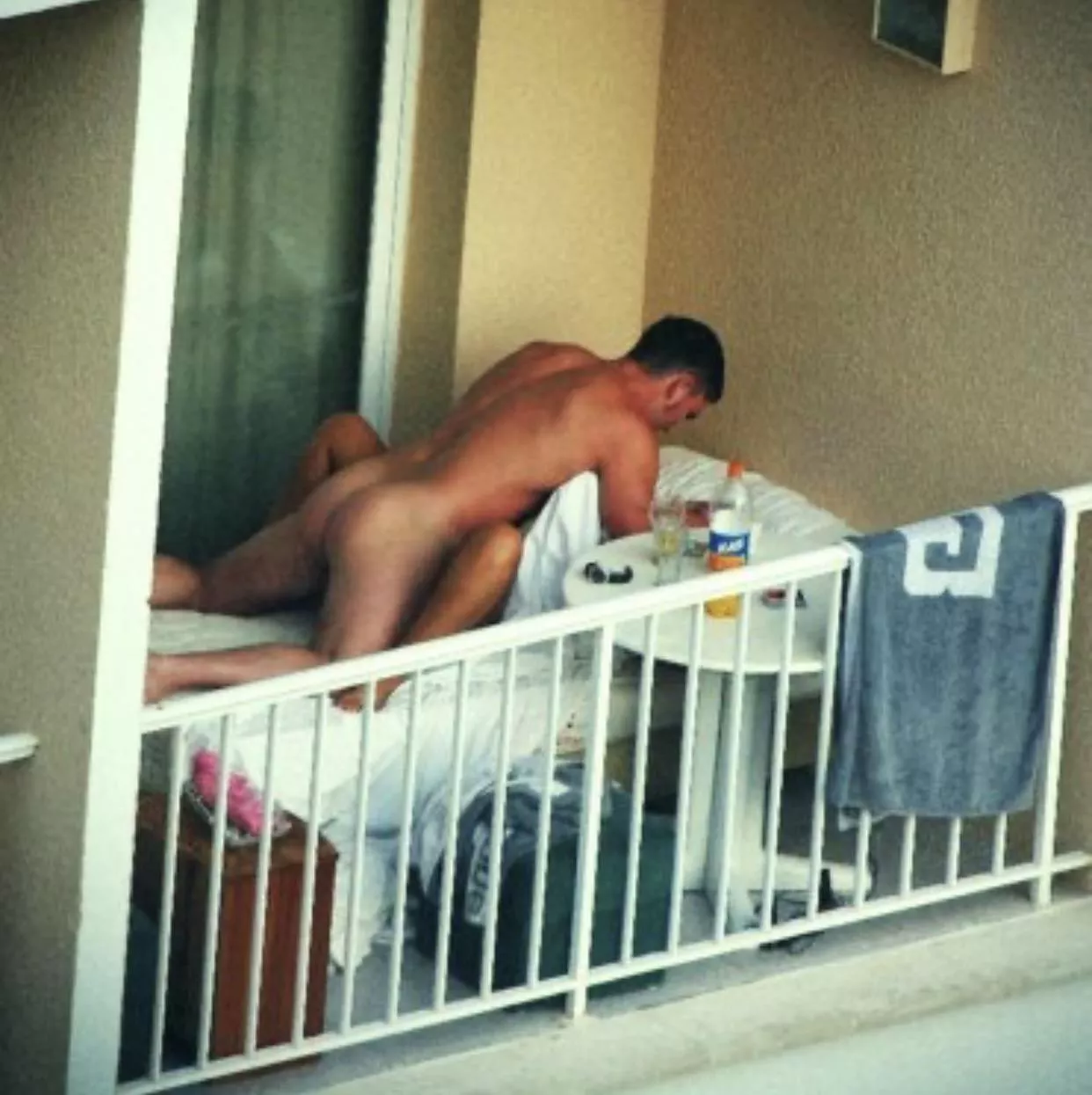 This is why you make sure your Hotel room has a balcony! 😍 posted by Rawce_