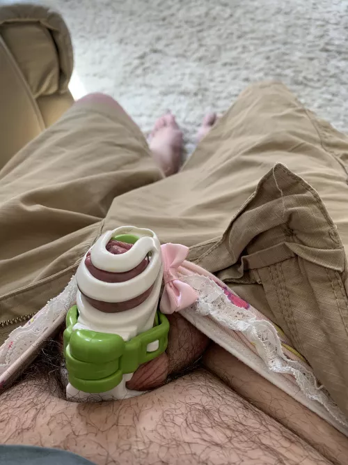 This new cage is ticking a lot of boxes it comfortable to wear when driving shopping and even sleeping it’s a shame when I remove it by Awkward-Growth-2161