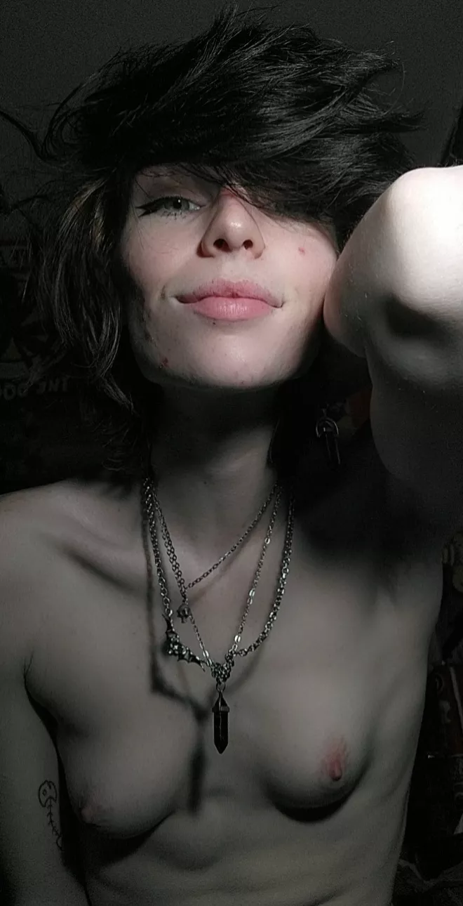 This pale chick can rock your world. posted by feetiecutie