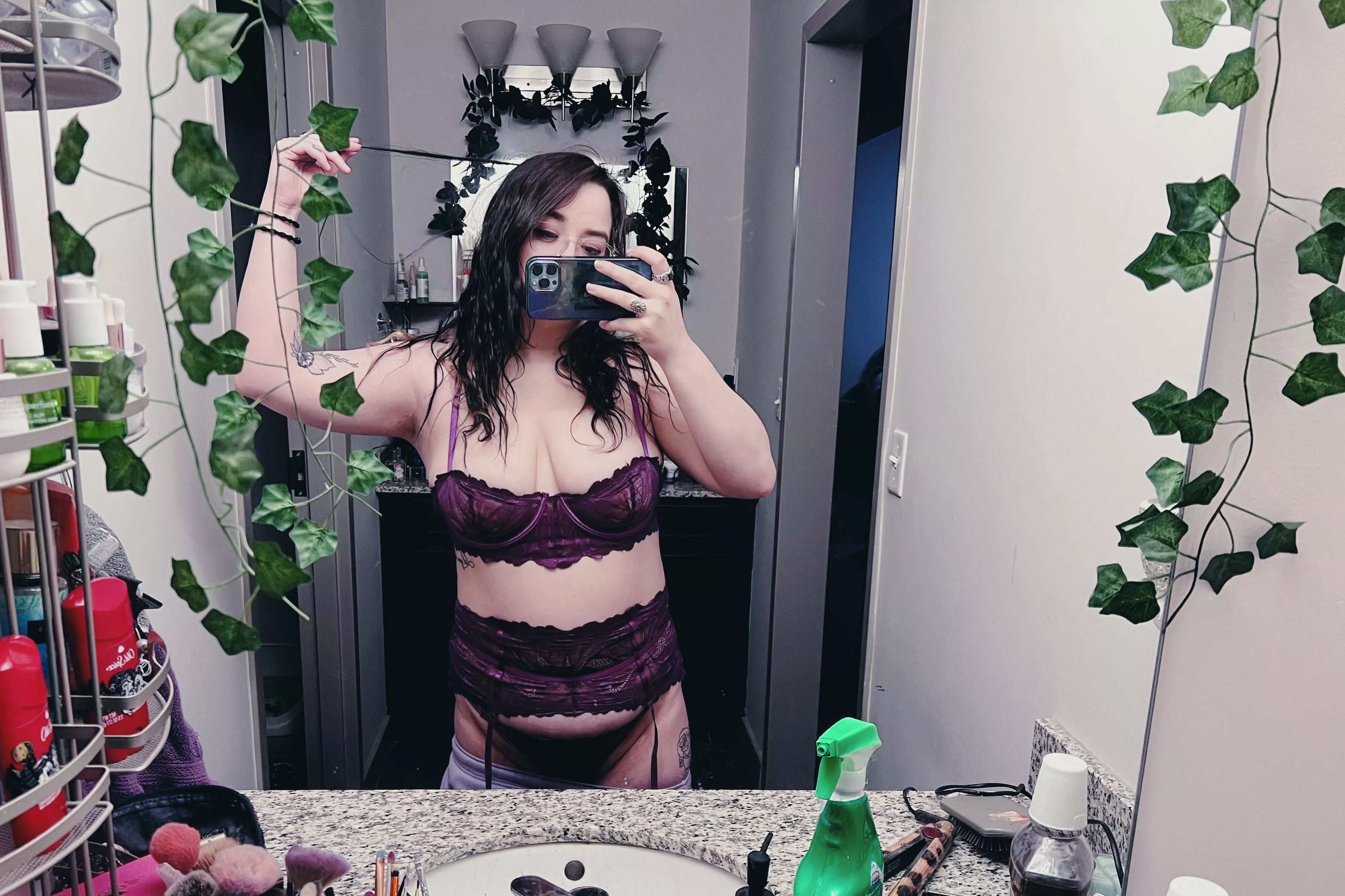 this set is so comfy, i love purple !! posted by fullovlove