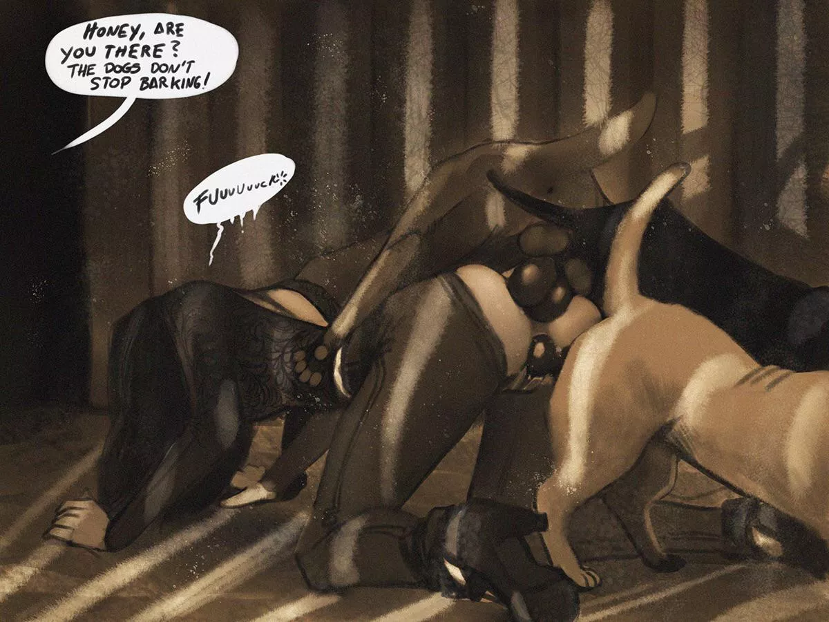 This should stop them from barking for awhile... (beastmaster) posted by TeeniTini