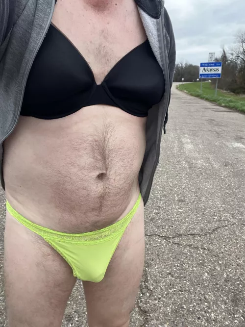 This sissy boi is traveling through Arkansas again today by Pantymanlover789