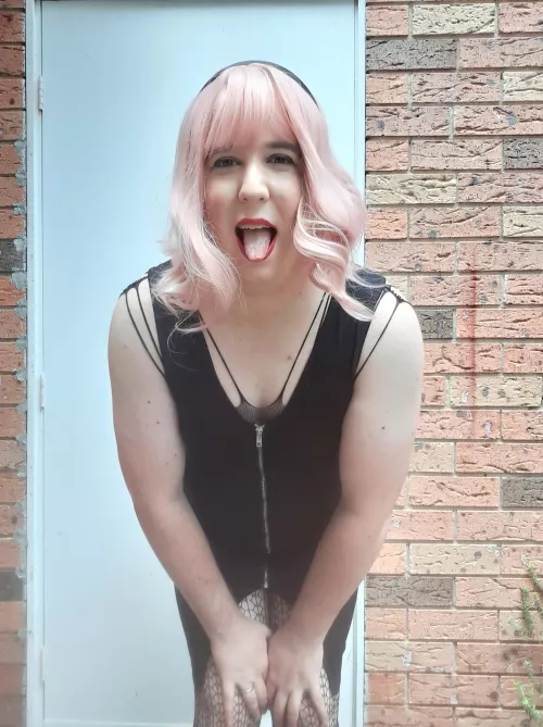 This spot outdoors was lots of fun to strip down and play in ;) by sydneydommecd