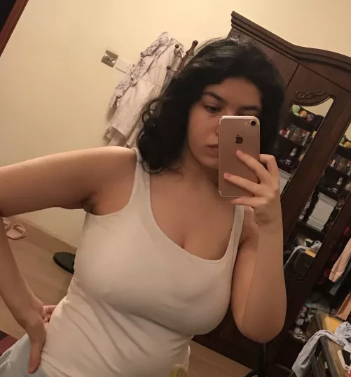 this top is not hiding them well :P by user359x