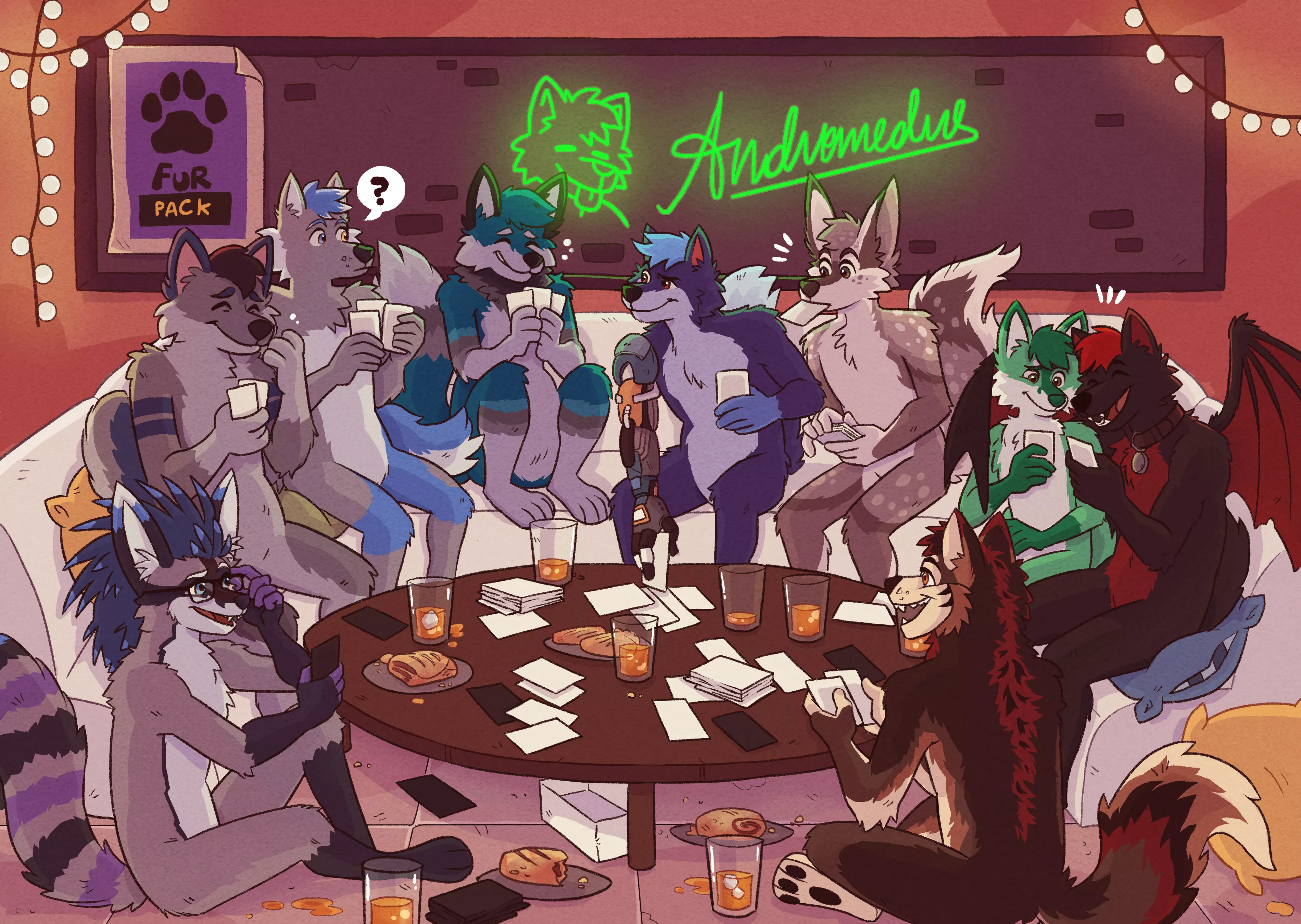 This was one of the most challenging comms I've ever done, 9 characters aaa posted by _capycorn