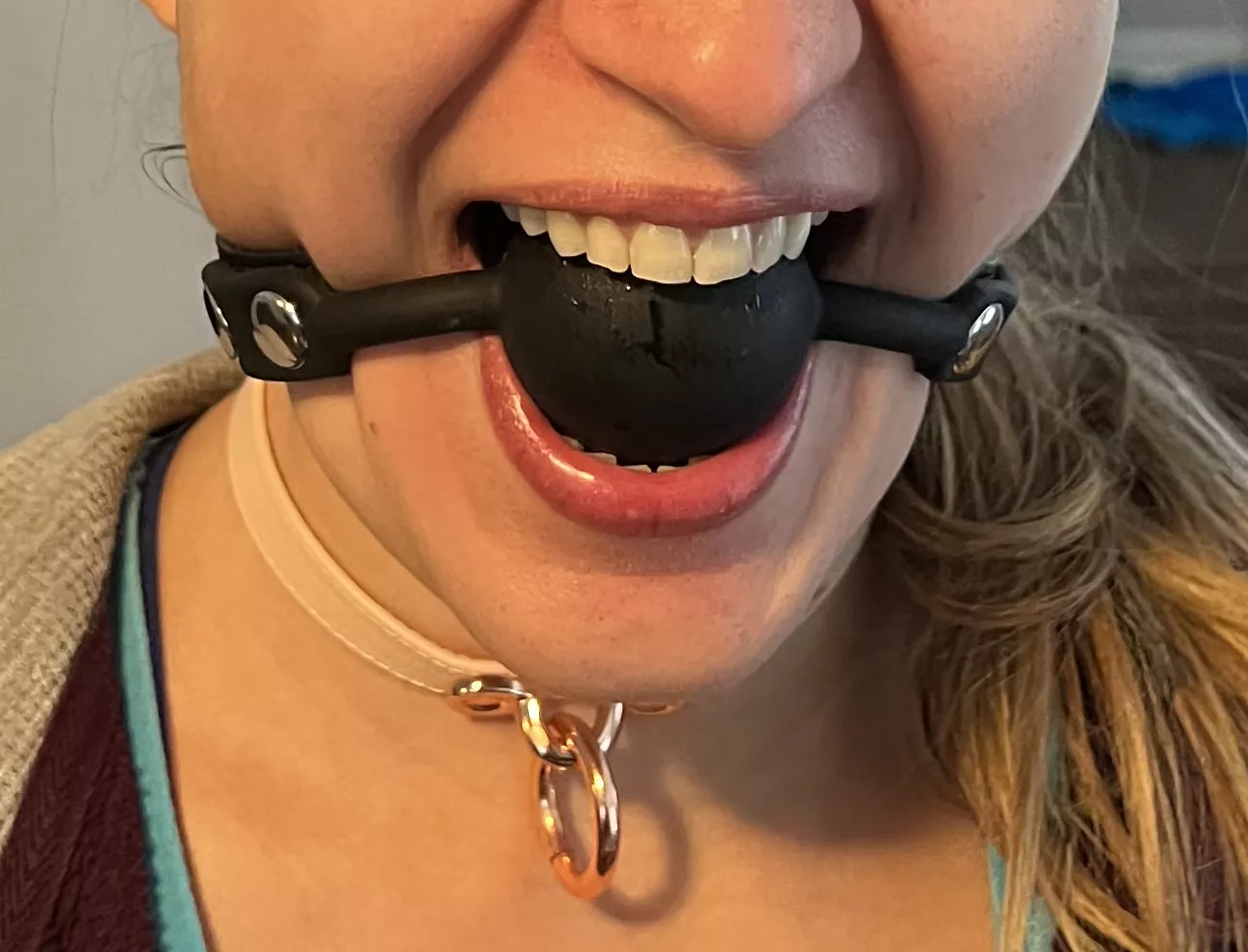 This was under her mask when we went to the store [F] posted by gnedakstsp