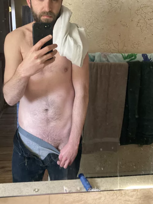 Thought i looked good getting changed. Wanted to share by dwnlwll