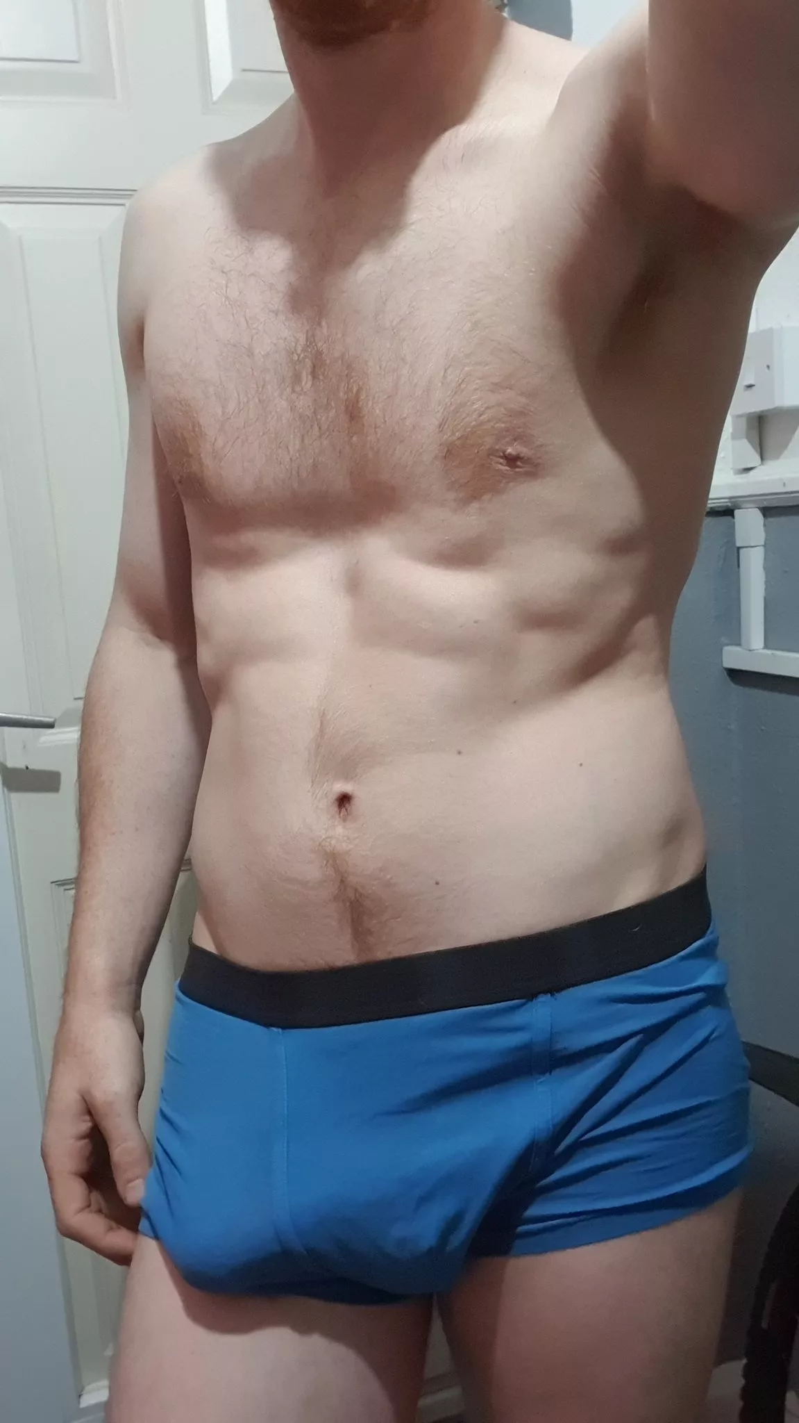 thought my bulge looked good in these. Do you agree? posted by RedTashMyke