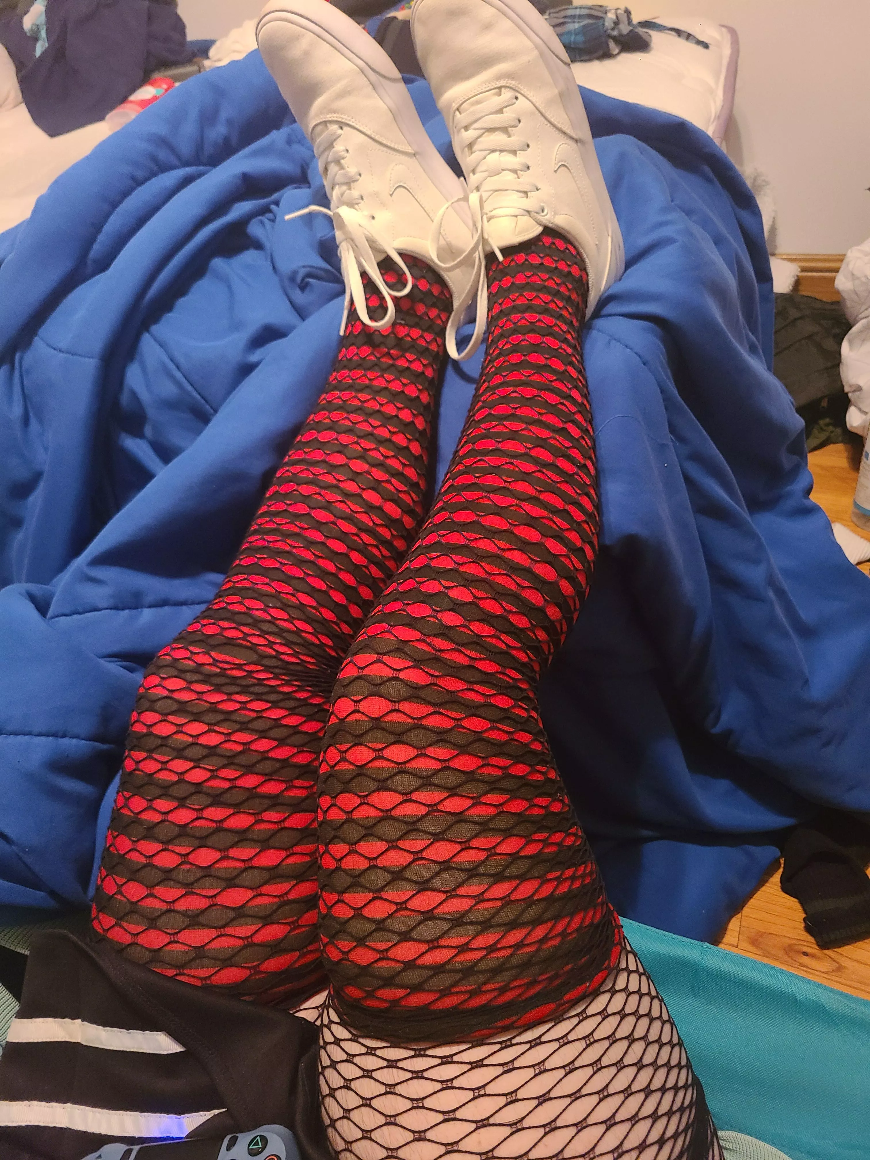 thoughts? 👉👈😳 posted by ivuminsocks