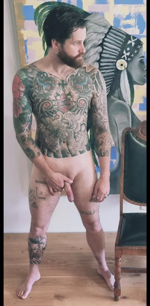 Thoughts on beards, tattoos and boners? 😏 by joshblackbird