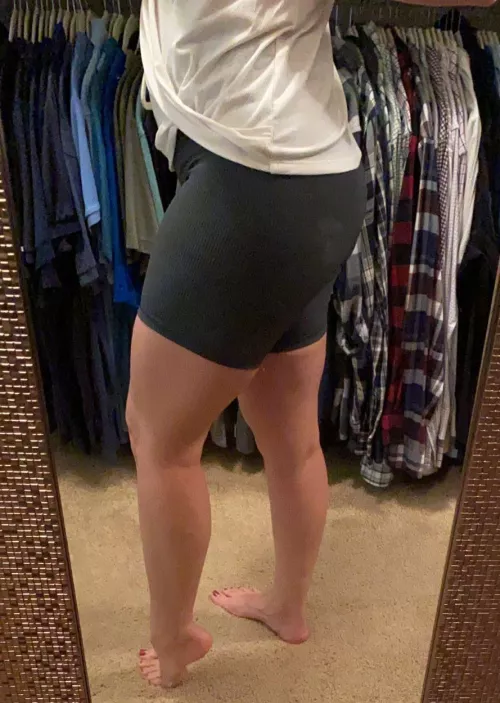 Thoughts on bike shorts? by collaredmilf