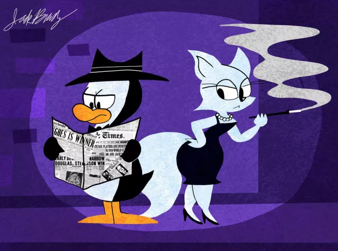 Thoughts on this penguin and fox? by jackchickengravy