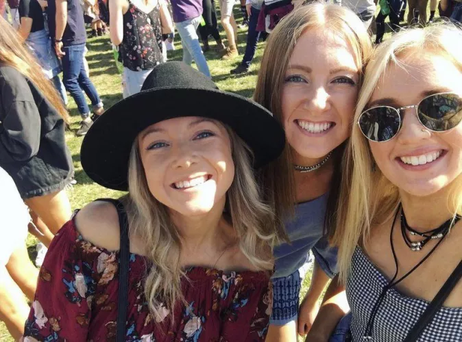 Three adorable smiling festival babes, how would you rank them? by friedbrain69