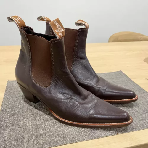 Thrifted this pair of RM Williams Cuban heels the other day for $75AUD. What would the resale on something like this be? by baconandgregz