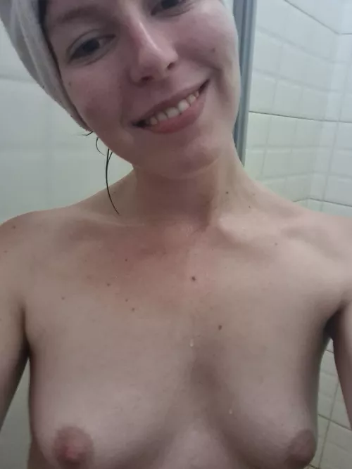 Throwback selfie 😇[f] [oc] [image] by CuteAssNerdyGirl