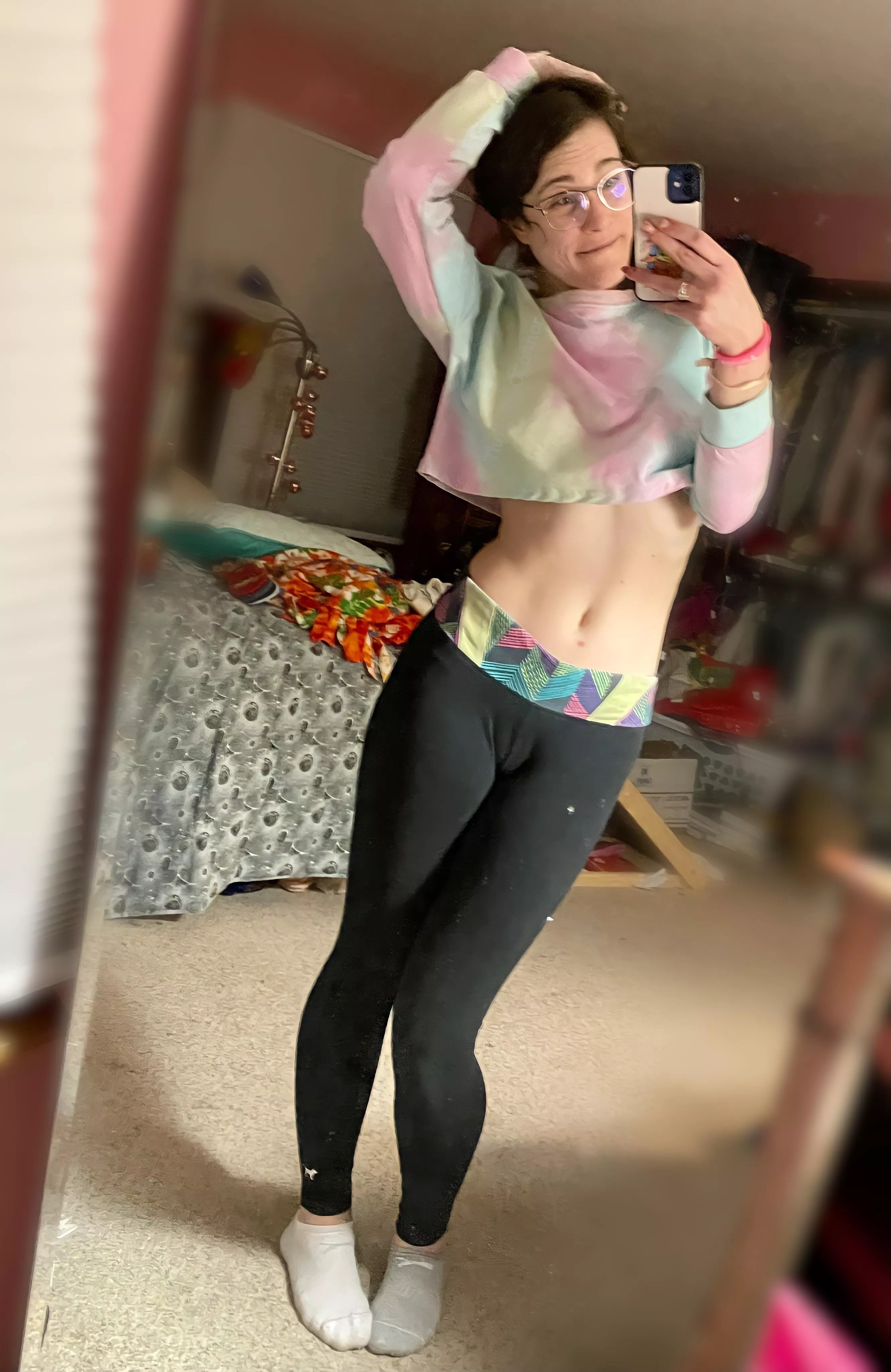 Tie dye crop top for the win posted by TheAveryOConnor