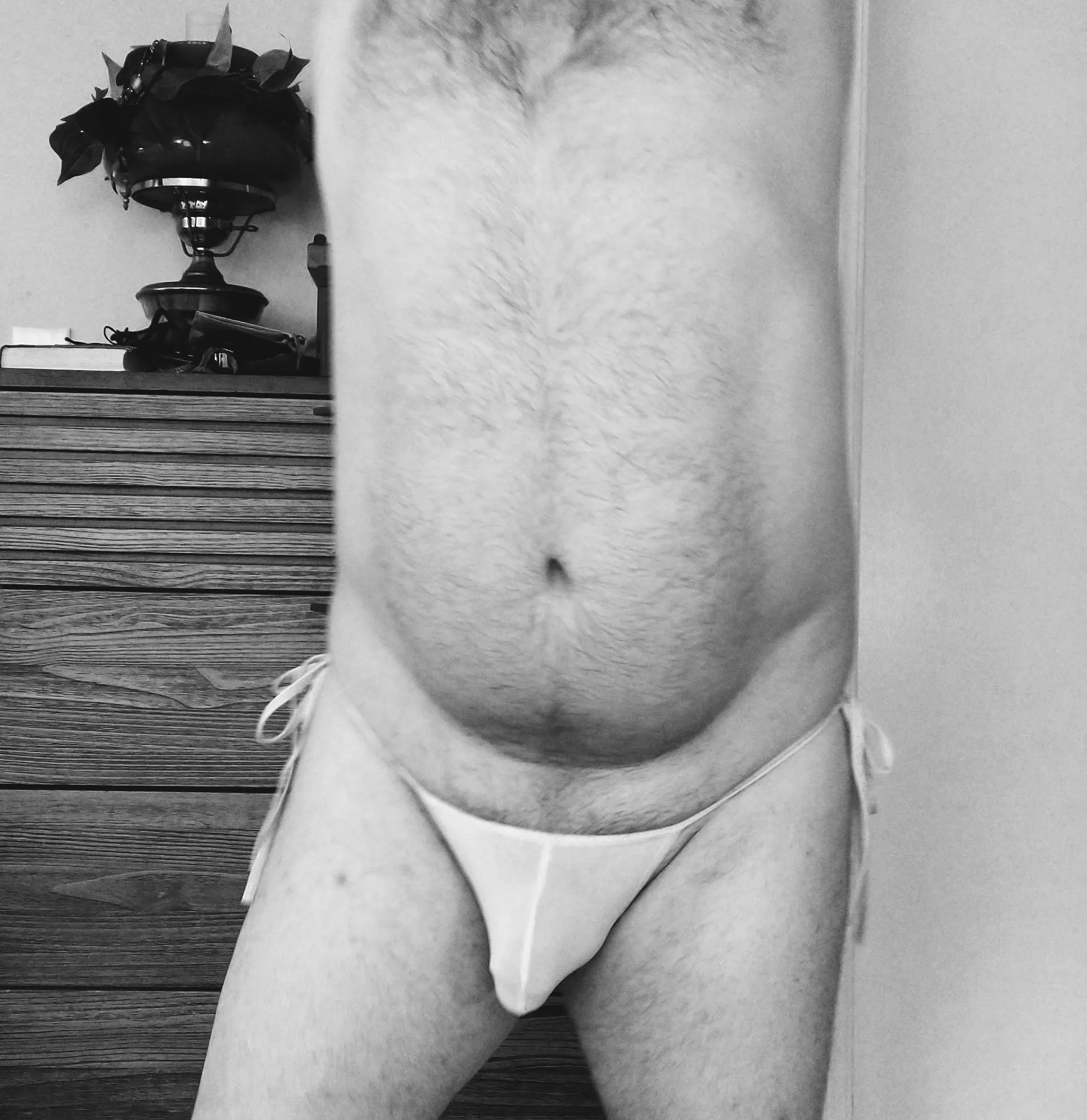 Tie side bikini is barely there posted by Xander6942