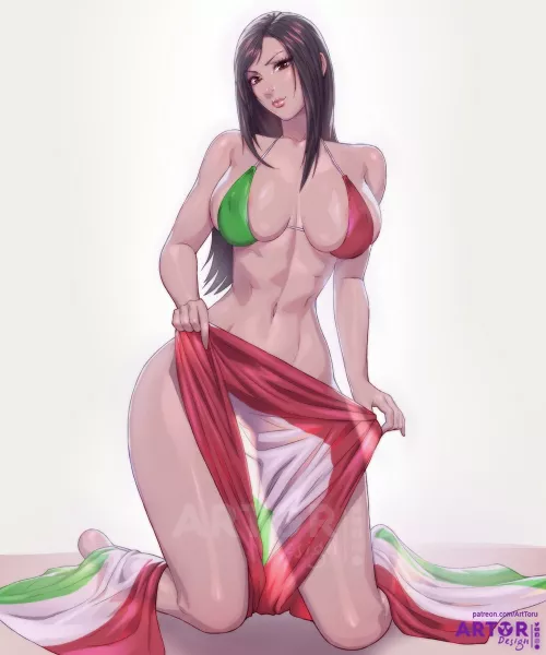 tifa (arttoru) [final fantasy 7] by irdsau