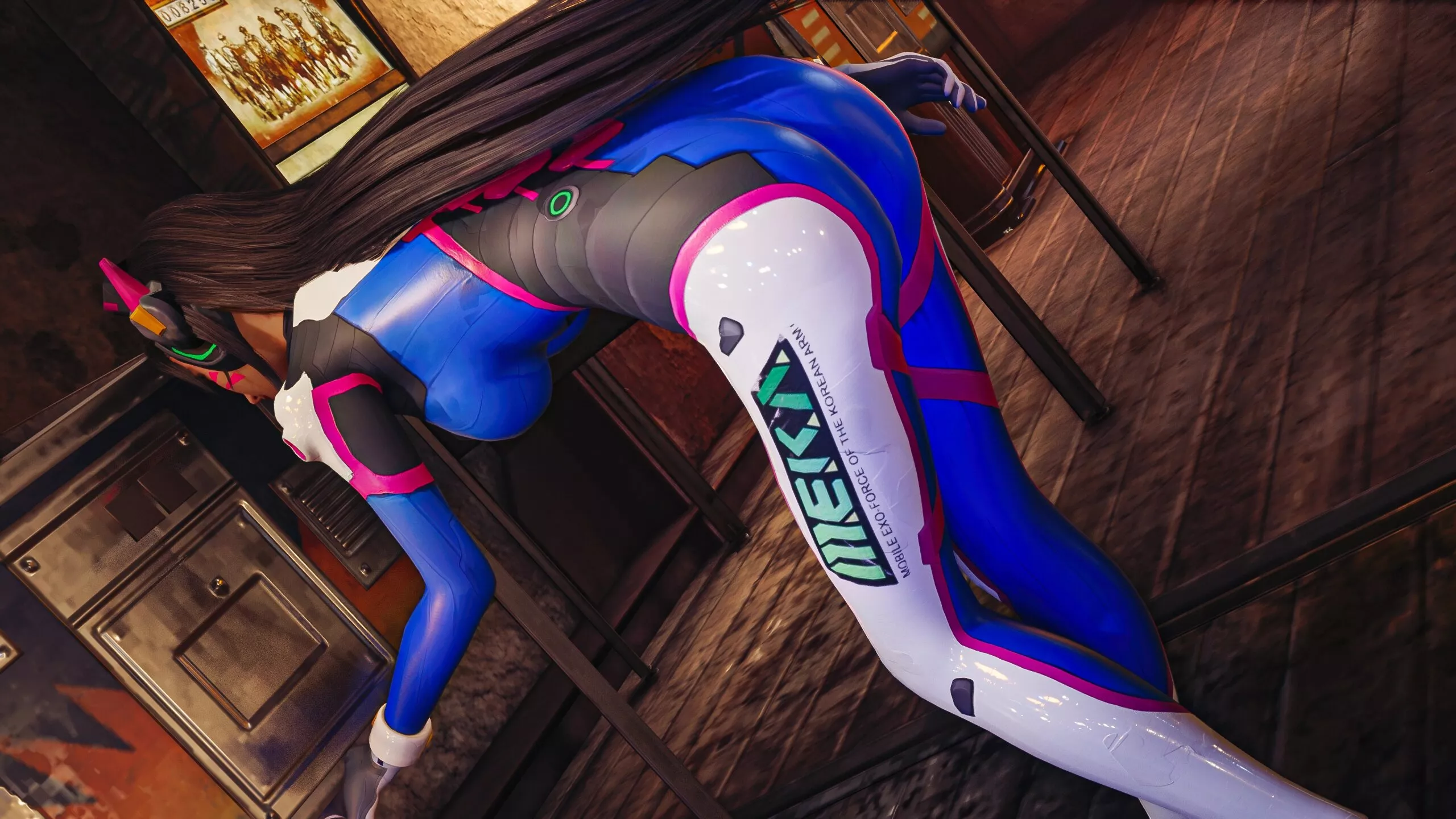 Tifa D.Va Overwatch Costume posted by maquinaremos