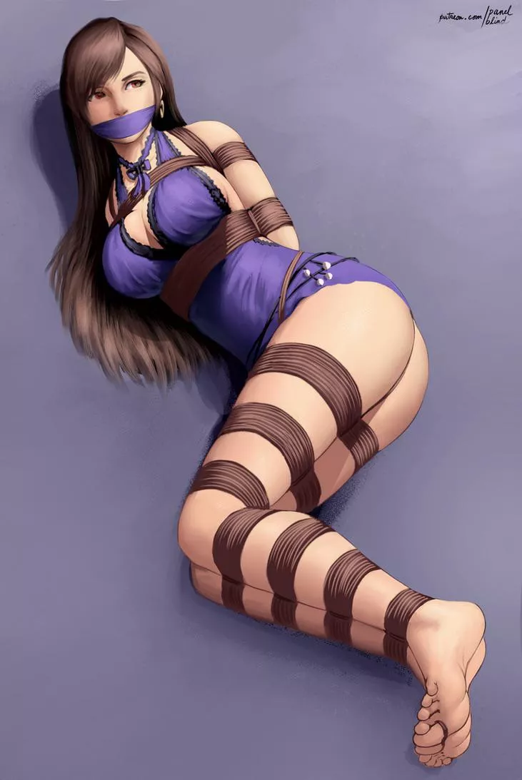Tifa’s blue dress(panelblind) posted by throwaway879068