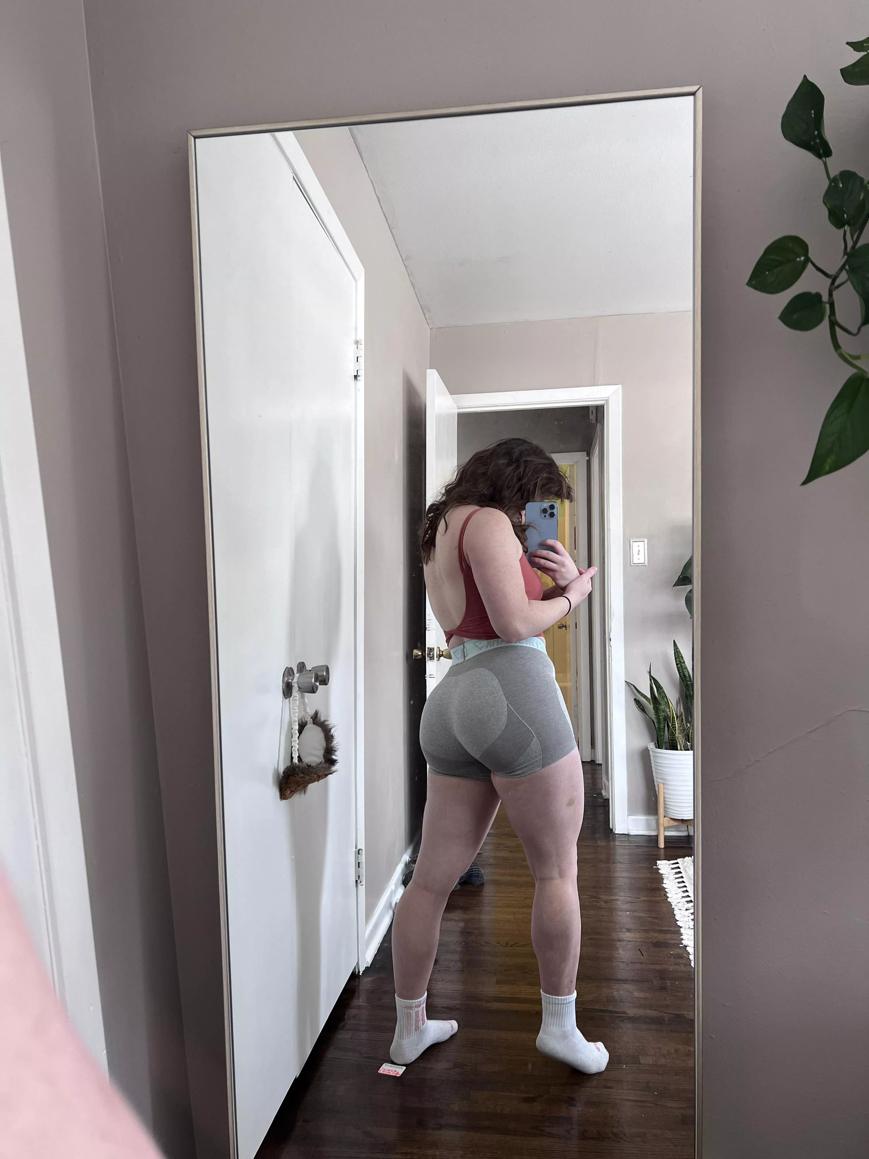 Tight gymshark shorts posted by freckledspirit