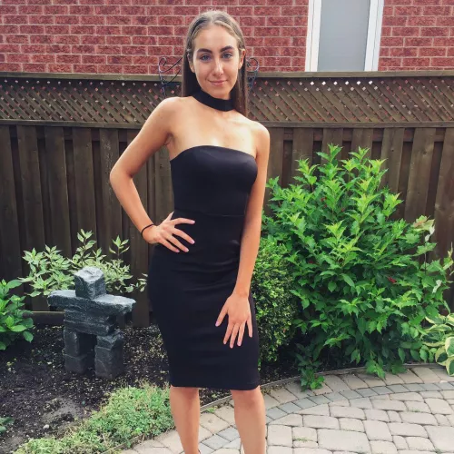 Tight mini black dress 🤤 by Toronto1357