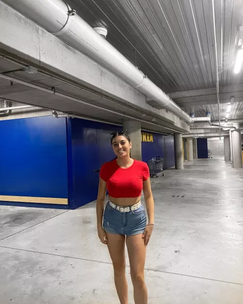 Tight Red Top by civilrainy