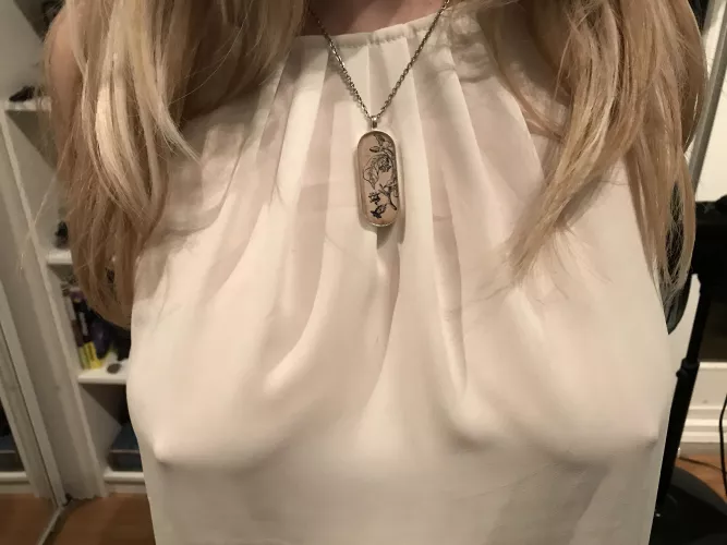 Tight top and thoughts of you by bedtime_belladonna