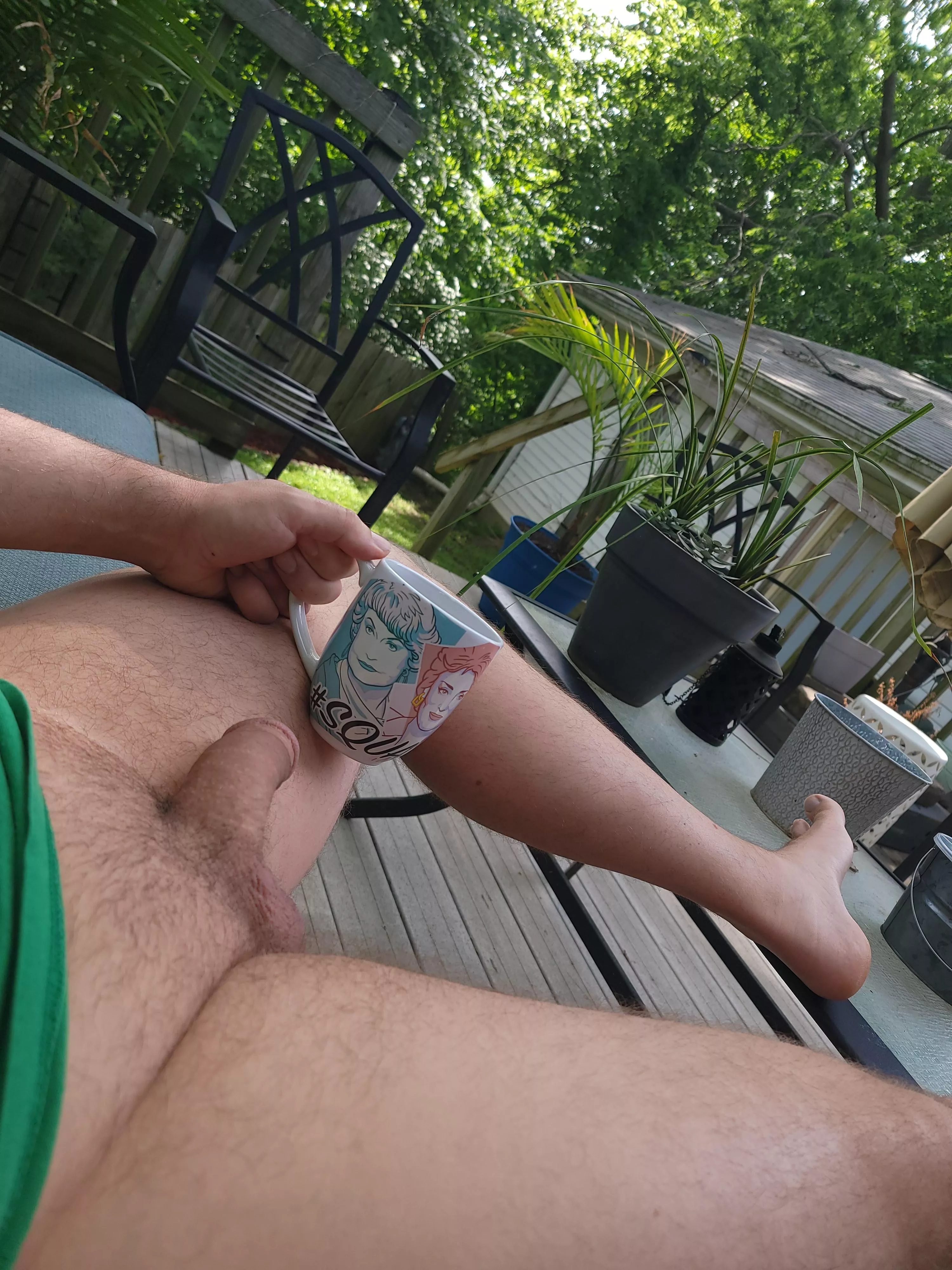 Time for a refill. I will get the coffee and you start working on the cream. posted by allnaturalself