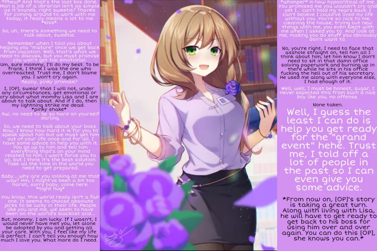 Time to make your move [No sex][wholesome][Mommy Lisa Part 6] by Worth_Bass_56