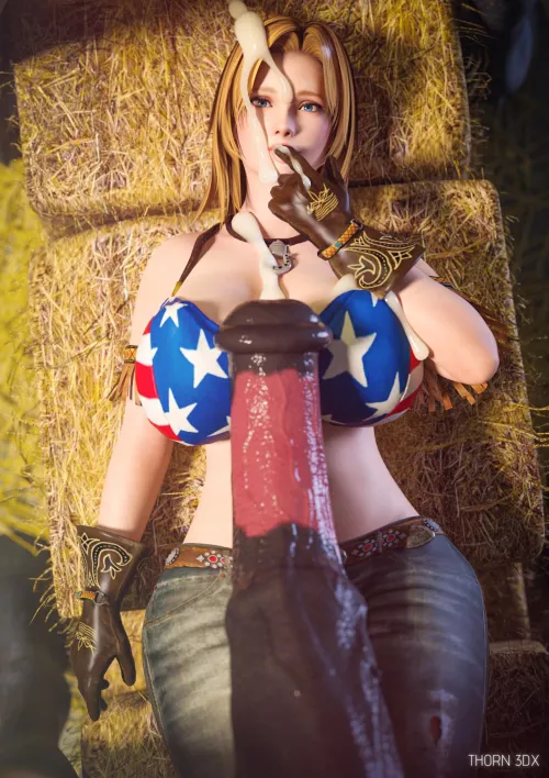 Tina getting a big load from her horse(Thorn 3DX) by Just4Friends69