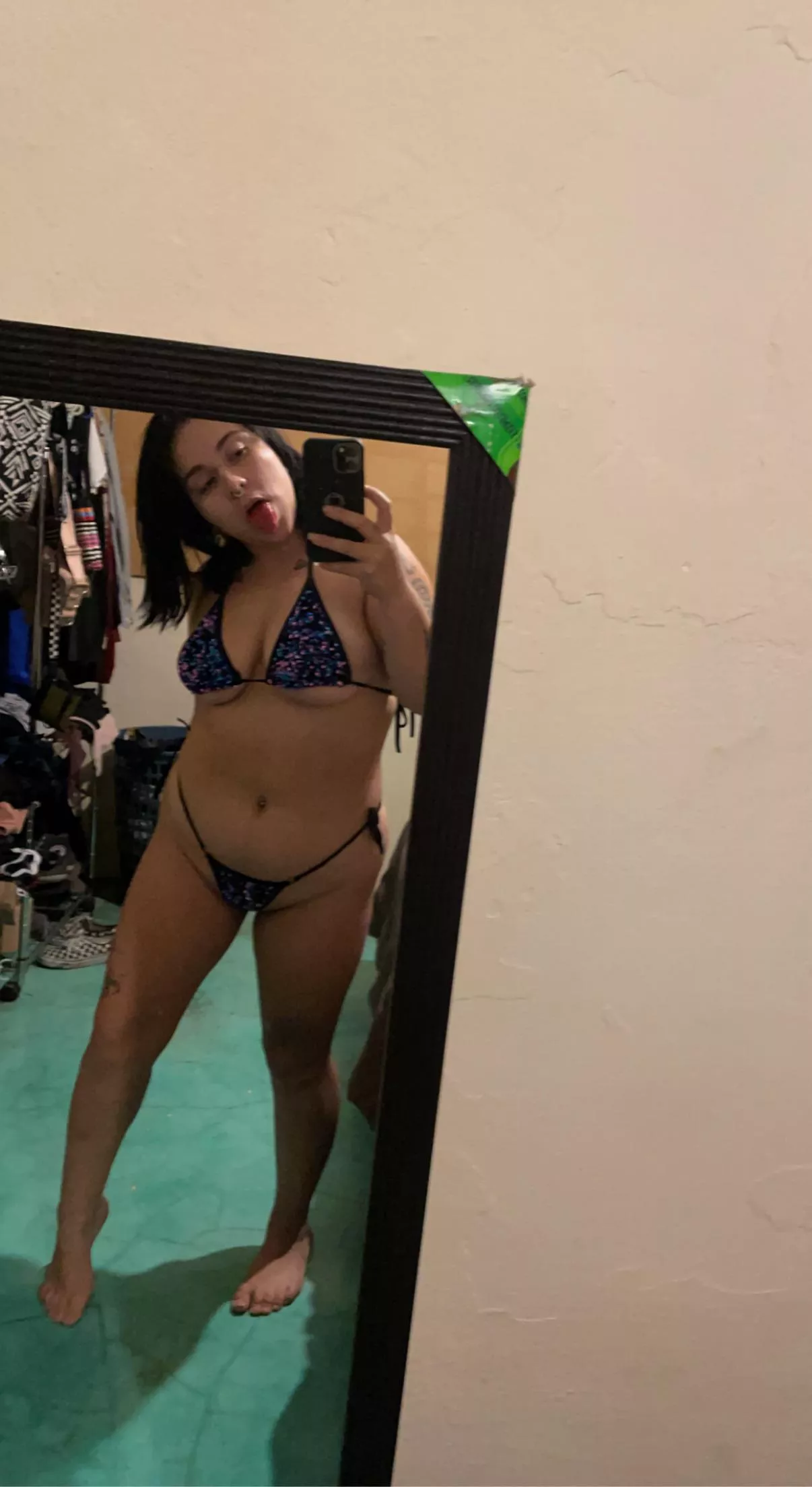 Tiny bikini 😈💖 Dm me for Link 🖤👀 and teasing 💕😝 posted by LexyMinxx