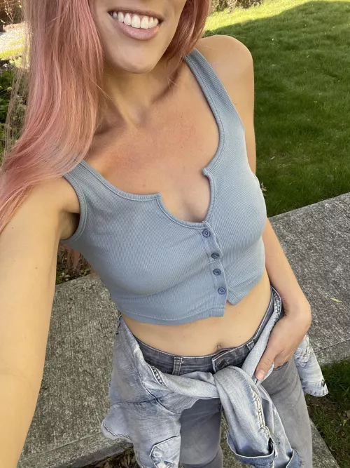 Tiny crop tops are all I’m wearing this summer by alexandra_ivers