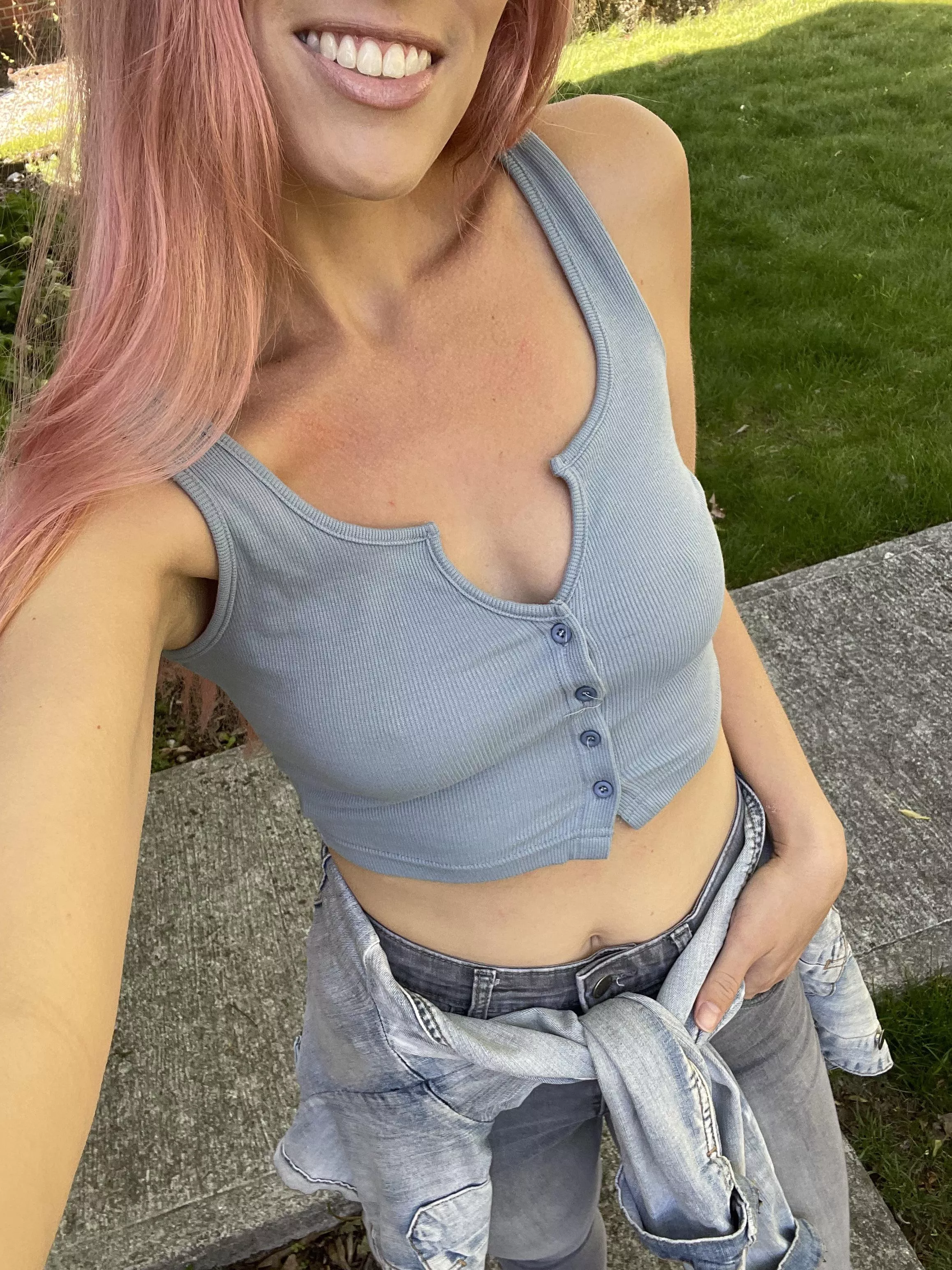 Tiny crop tops are all I’m wearing this summer posted by alexandra_ivers