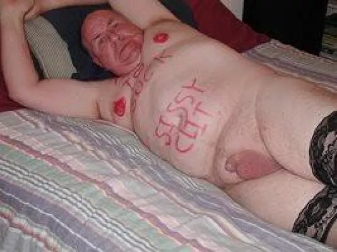 Tiny dick Uncle Dirty on display by PantyBoy154