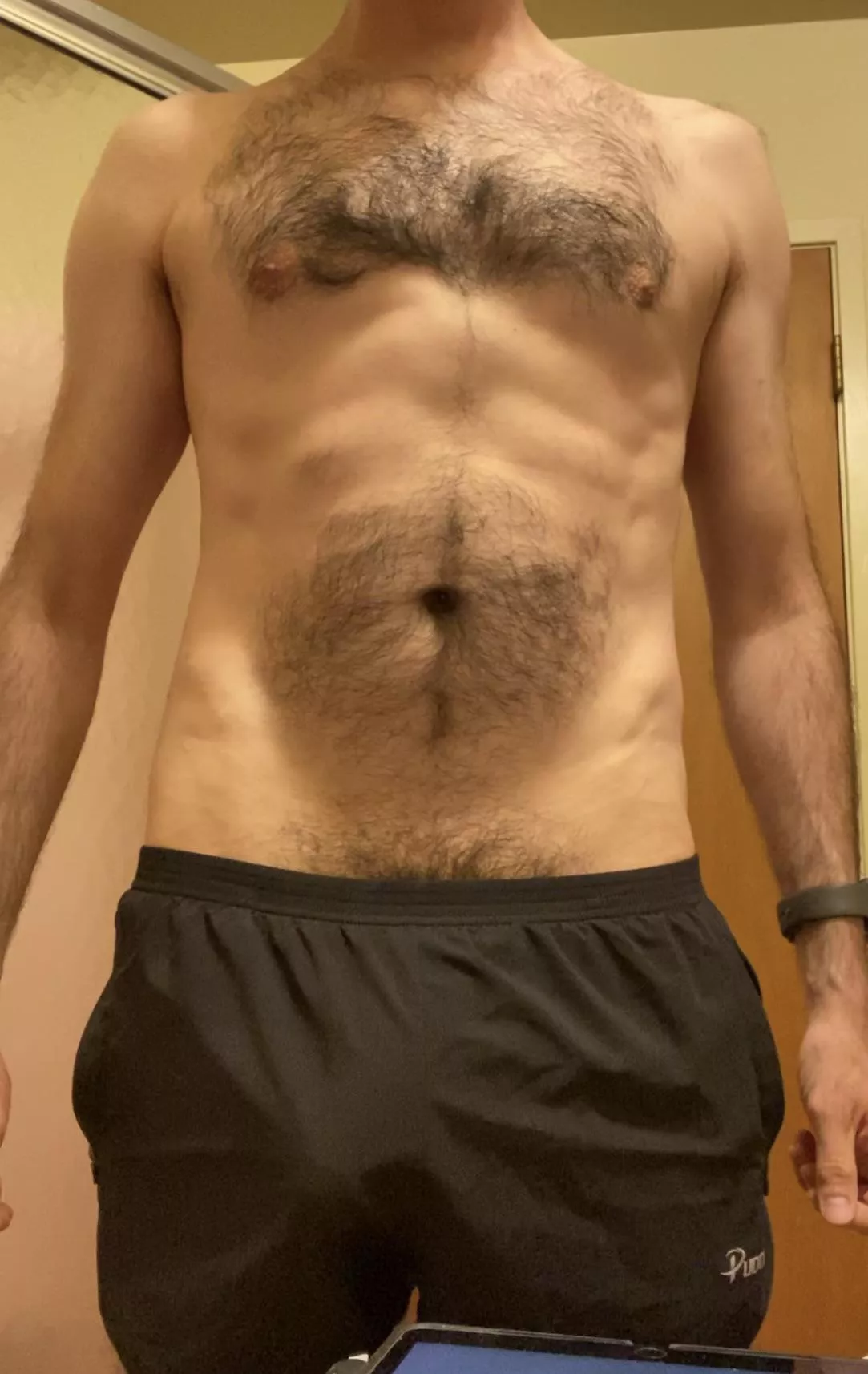 Tiny little workout shorts… posted by zendiagram77