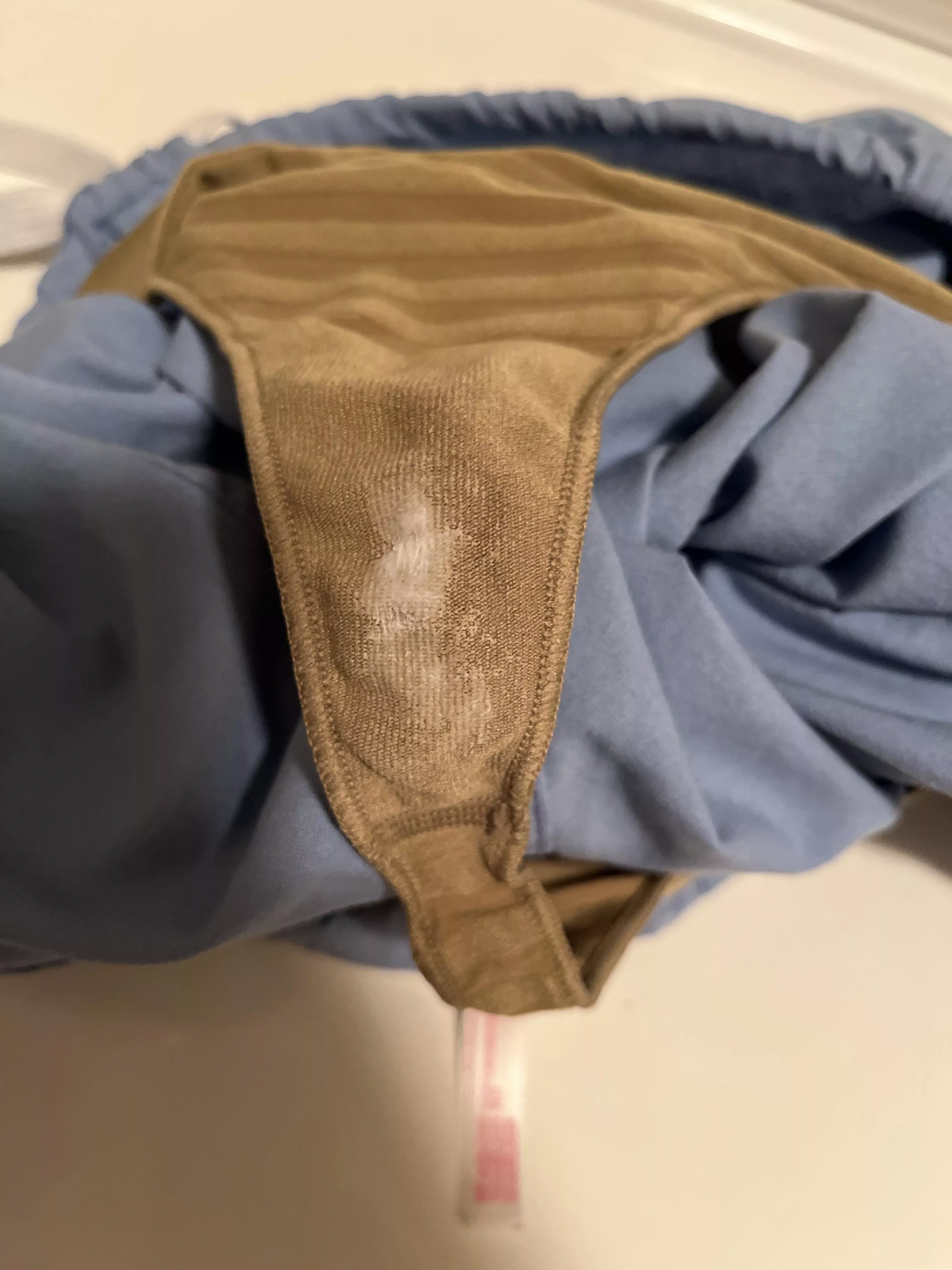 Tiny nurse pal’s creamy thong posted by juan02468doah