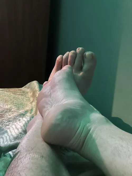 Tired after work 😋 by baddiewithnodaddy96