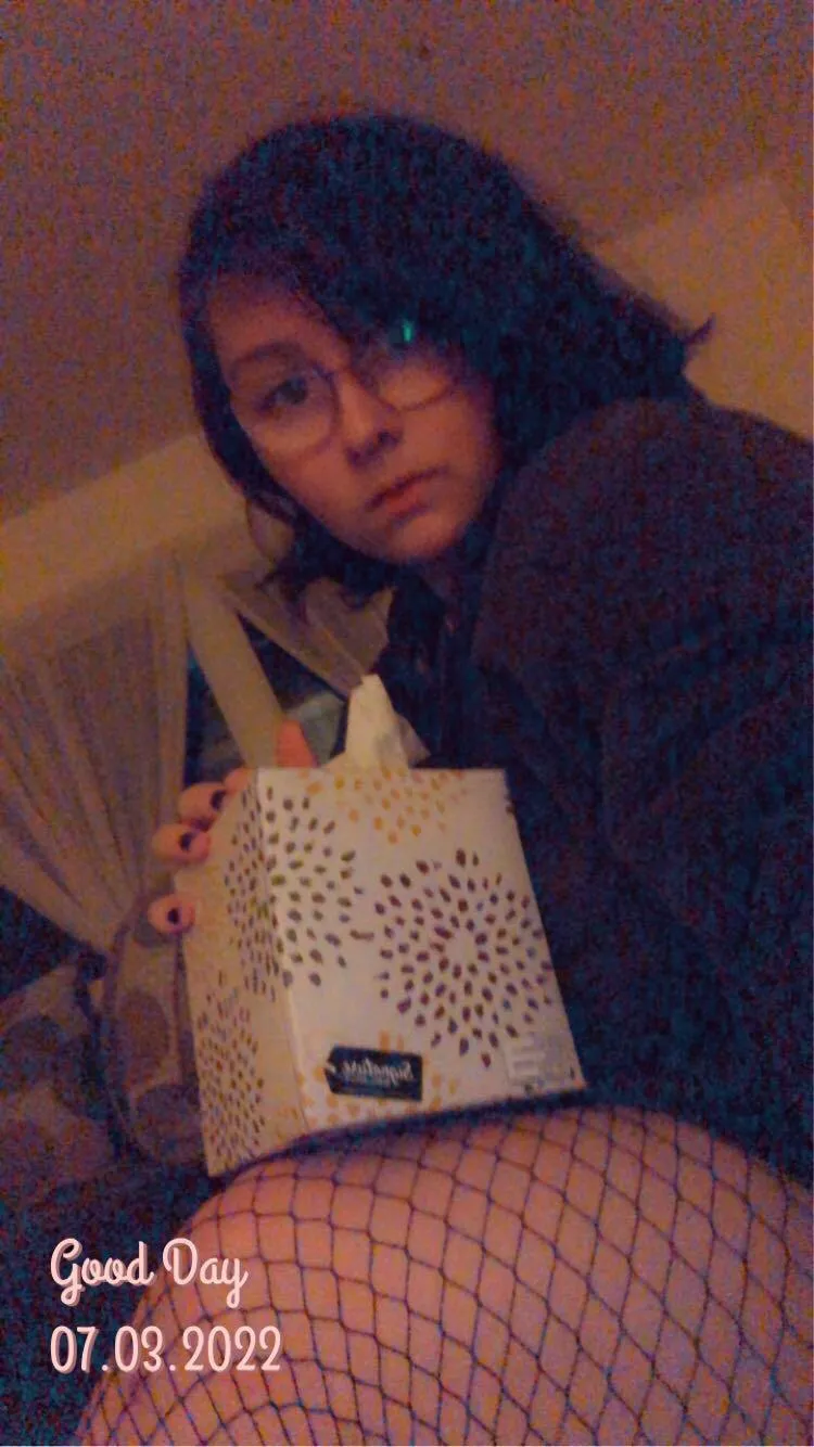 Tissue box posted by WillowMoonglow