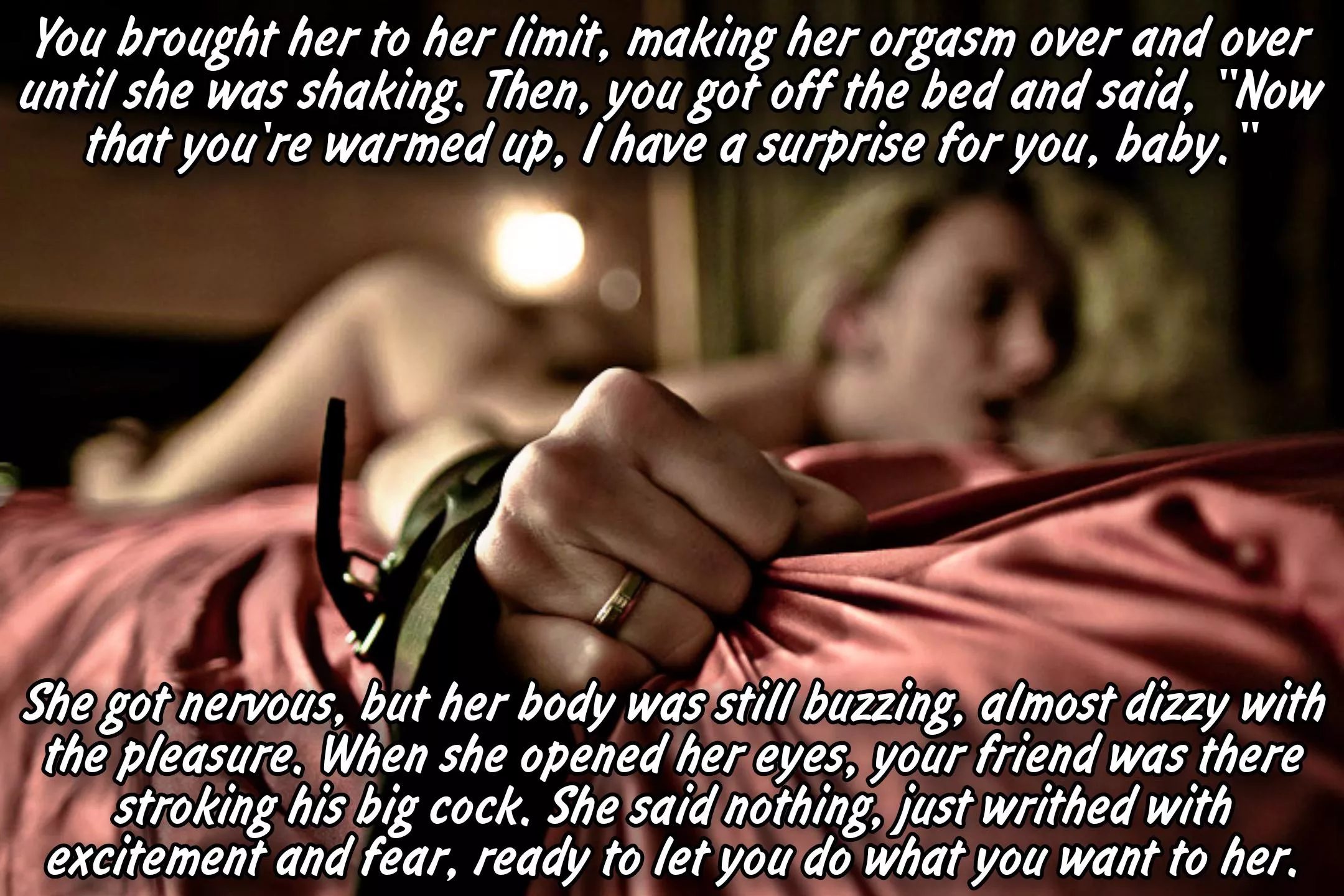 To her limit, and beyond... posted by WantToBeSharer