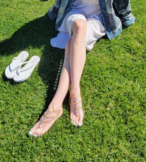 Today was too perfect to pass up on a picture in these by gnnyvera97