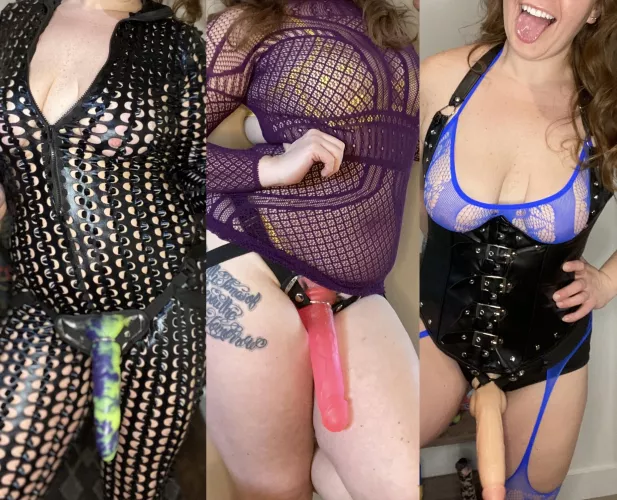 Today’s Your Lucky Day My Slut 😈 Mommy’s Going To Let You Choose Which One Of Her Cocks You’re Going To Get Fucked With First 🍆😉 by justyneevergreen